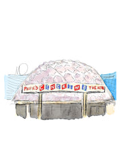 Load image into Gallery viewer, Cinerama Dome - LA art print by MisterOsborne
