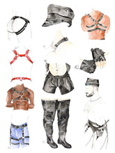 Load image into Gallery viewer, Only Leather - LA art print by MisterOsborne