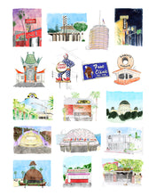 Load image into Gallery viewer, Only L.A. - LA art print by MisterOsborne