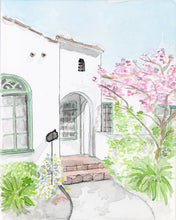 Load image into Gallery viewer, Custom Watercolor Architecture