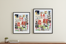 Load image into Gallery viewer, L.A. Is Gay - LA art print by MisterOsborne