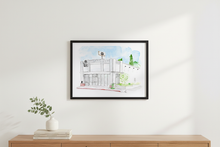 Load image into Gallery viewer, The Black Cat - LA art print by MisterOsborne