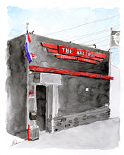 Load image into Gallery viewer, The Bullet - LA art print by MisterOsborne
