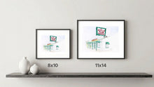 Load image into Gallery viewer, The Apple Pan - LA art print by MisterOsborne
