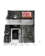 Load image into Gallery viewer, Eagle L.A. - LA art print by MisterOsborne
