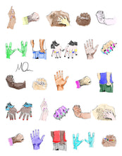 Load image into Gallery viewer, Only Hands - LA art print by MisterOsborne
