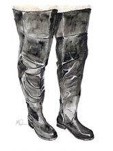 Load image into Gallery viewer, The Boots, Girl - LA art print by MisterOsborne
