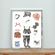 Load image into Gallery viewer, Only Leather - LA art print by MisterOsborne
