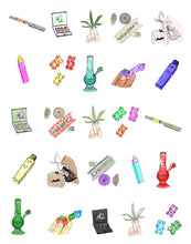 Load image into Gallery viewer, Only Weed - LA art print by MisterOsborne
