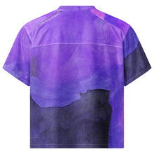 Load image into Gallery viewer, Menergy Boxy football jersey in Purple - LA art print by MisterOsborne
