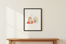 Load image into Gallery viewer, Death Becomes Us - LA art print by MisterOsborne
