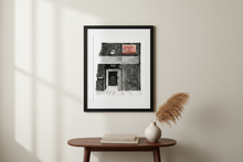 Load image into Gallery viewer, Eagle L.A. - LA art print by MisterOsborne
