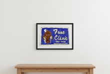 Load image into Gallery viewer, Foot Clinic - LA art print by MisterOsborne
