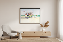Load image into Gallery viewer, Ginger Rogers Beach - LA art print by MisterOsborne
