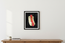 Load image into Gallery viewer, Hot Dog Disco - LA art print by MisterOsborne
