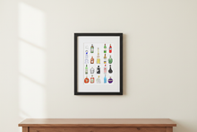 Load image into Gallery viewer, Only Bottles - LA art print by MisterOsborne
