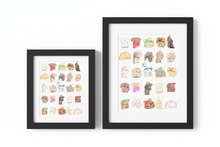 Load image into Gallery viewer, Only Chests - LA art print by MisterOsborne

