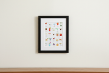 Load image into Gallery viewer, Only Cocktails - LA art print by MisterOsborne
