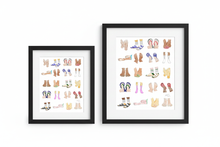 Load image into Gallery viewer, Only Feet - LA art print by MisterOsborne

