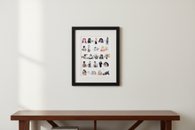 Load image into Gallery viewer, Only Icons - LA art print by MisterOsborne
