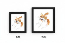 Load image into Gallery viewer, Screaming Cat - LA art print by MisterOsborne
