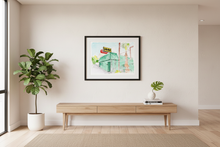 Load image into Gallery viewer, Slammer - LA art print by MisterOsborne
