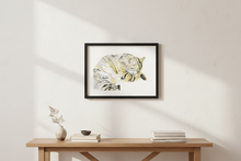 Load image into Gallery viewer, Sleepy Hunter - LA art print by MisterOsborne
