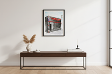 Load image into Gallery viewer, The Bullet - LA art print by MisterOsborne
